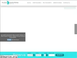 Sites similar to hotelplazasantaponsa.com