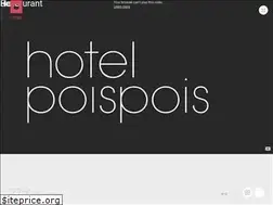 Sites similar to hotelpoispois.com
