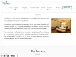 Sites similar to hotelpresidentpune.com