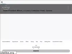 Sites similar to hotelpresidentwilson.com