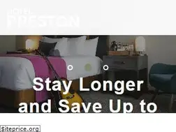 Sites similar to hotelpreston.com