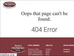 Sites similar to hotelprimiero.it