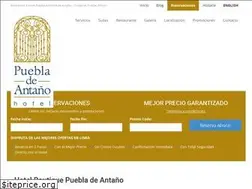 Sites similar to hotelpuebladeantano.com