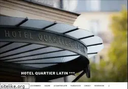 Sites similar to hotelquartierlatin.com