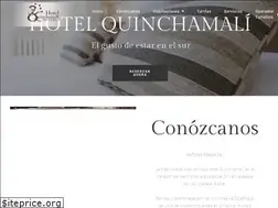Sites similar to hotelquinchamali.cl