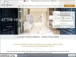 Sites similar to hotelrdeparis.com