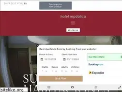 Sites similar to hotelrepublica.com