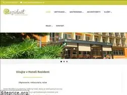 Sites similar to hotelrezident.sk