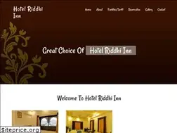 Sites similar to hotelriddhiinn.com