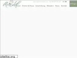 Sites similar to hotelritterhof.com