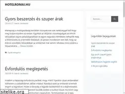 Sites similar to hotelromai.hu
