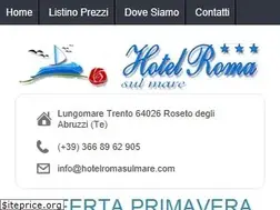 Sites similar to hotelromasulmare.com