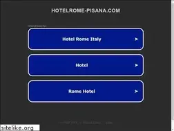 Sites similar to hotelrome-pisana.com