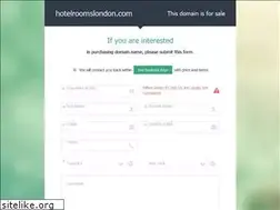 Sites similar to hotelroomslondon.com