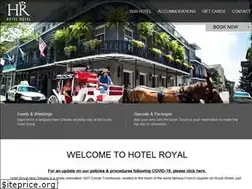 Sites similar to hotelroyalneworleans.com