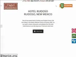 Sites similar to hotelruidoso.net