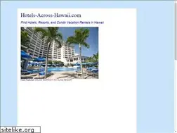 Sites similar to hotels-across-hawaii.com