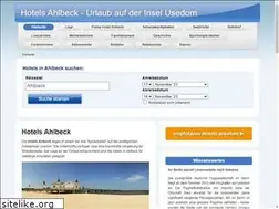 Sites similar to hotels-ahlbeck-usedom.de