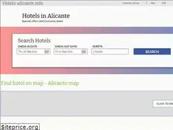 Sites similar to hotels-alicante.info