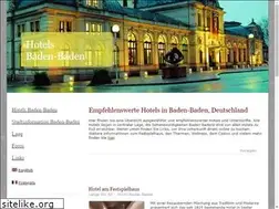 Sites similar to hotels-baden-baden.de