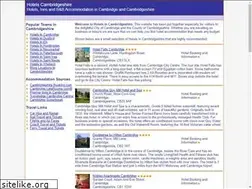 Sites similar to hotels-cambridgeshire.co.uk