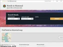 Sites similar to hotels-in-montreal.net