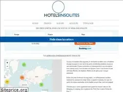 Sites similar to hotels-insolites.com