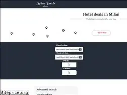 Sites similar to hotels-milan.net