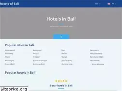 Sites similar to hotels-of-bali.com