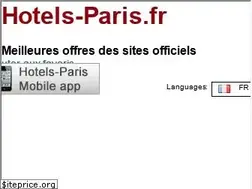 Sites similar to hotels-paris.fr