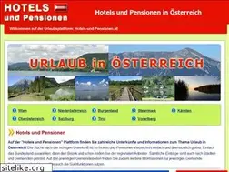 Sites similar to hotels-und-pensionen.at
