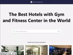 Sites similar to hotels-with-gym.com