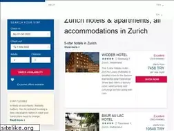 Sites similar to hotels-zurich.com