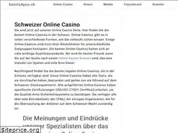 Sites similar to hotels4you.ch