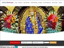 Sites similar to hotelsaikrupashirdi.com
