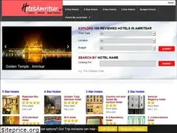 Sites similar to hotelsamritsar.net