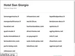 Sites similar to hotelsangiorgio.org