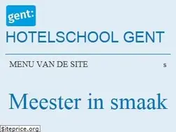 Sites similar to hotelschoolgent.be