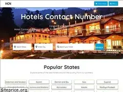 Sites similar to hotelscontactnumber.in
