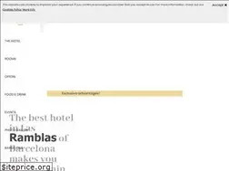 Sites similar to hotelserhsrivolirambla.com