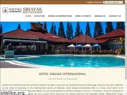 Sites similar to hotelsibayak.com
