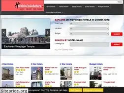 Sites similar to hotelsincoimbatore.net