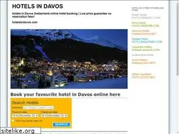 Sites similar to hotelsindavos.com