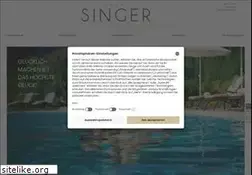 Sites similar to hotelsinger.at