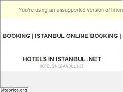 Sites similar to hotelsinistanbul.net
