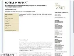 Sites similar to hotelsinmuscat.com