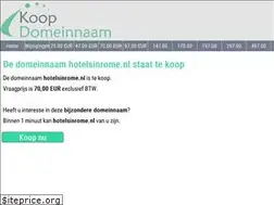 Sites similar to hotelsinrome.nl