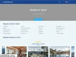 Sites similar to hotelsintyrol.org