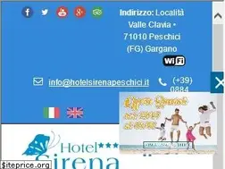Sites similar to hotelsirenapeschici.it