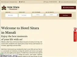 Sites similar to hotelsitarainternational.com